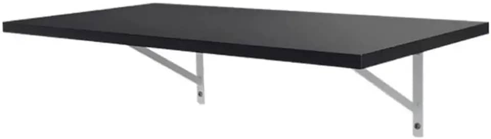 Mesa Suspensa Escrivaninha Pequena, Mesinha para Notebook e Mesa de Estudo - para Trabalho, Estudos no Quarto e Home Office