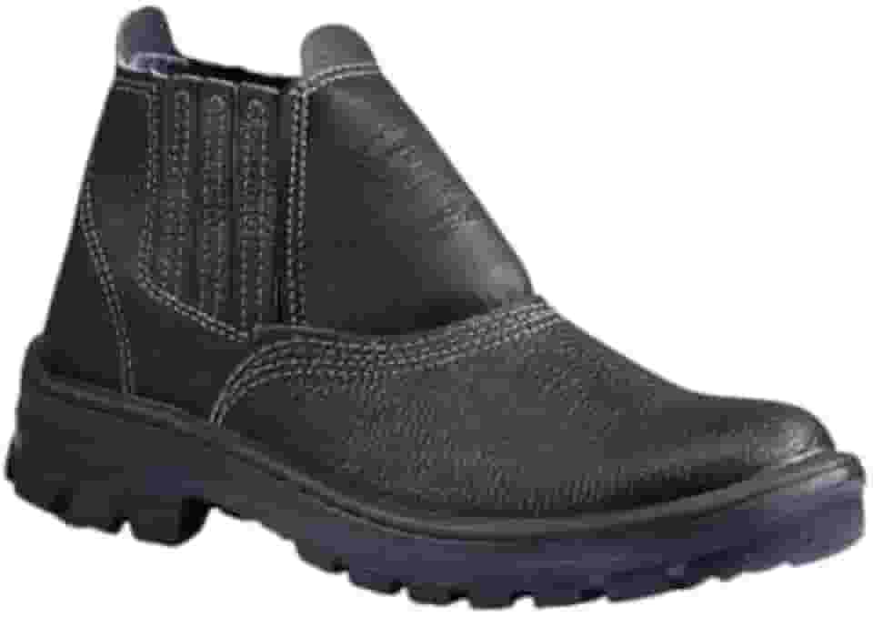 Botina, Bota de Segurança com Bico de Aço, Calçado Monodensidade (39)