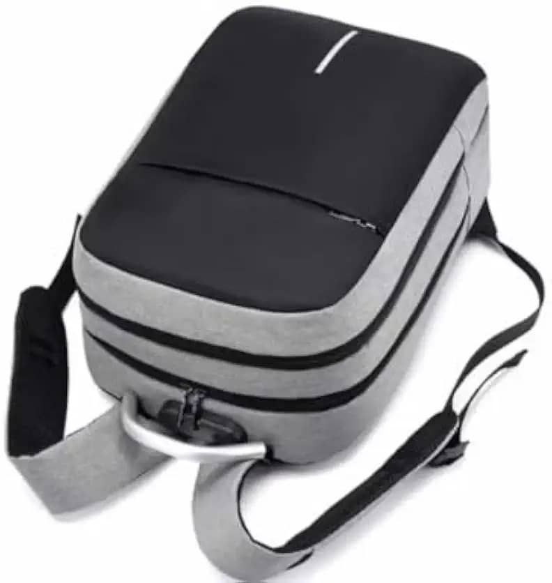 Mochila Executiva Antifurto Masculina Feminina Impermeável com Cadeado e Entrada USB – Para Notebook até 15,6' Trabalho Viagem Escola