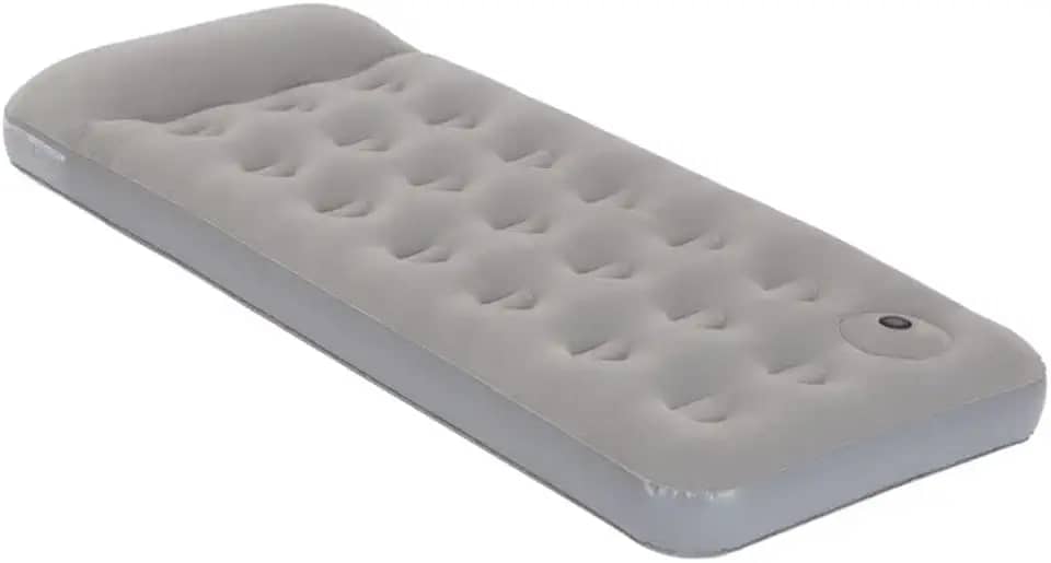 Colchão Inflável com bomba embutida Solteiro, Coleman, Cinza