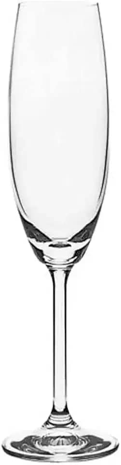Jogo de Taças para Champagne Gastro, Bohemia, Incolor, 220ml, Pacote de 6