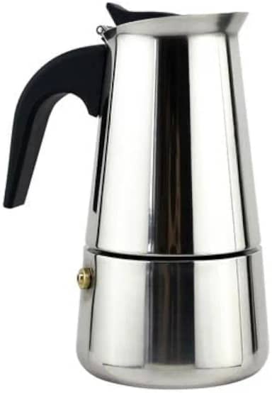 Cafeteira Italiana Inox 9 Xícaras (450ml) – Design Moderno, Café Espresso Tradicional
