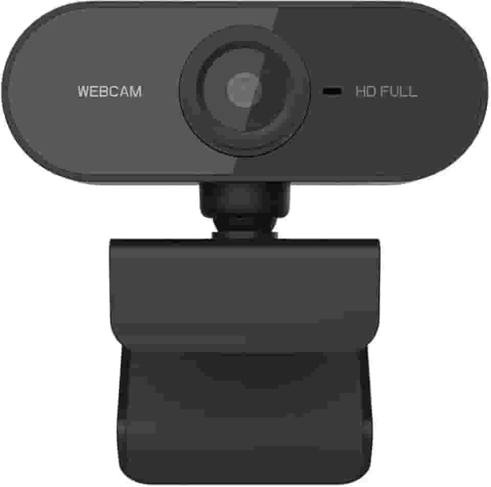 Webcam Full HD 1080P Com Microfone Home Office VideoConferencia Câmera USB para Computador Notebook Aulas Online Plug & Play Premium