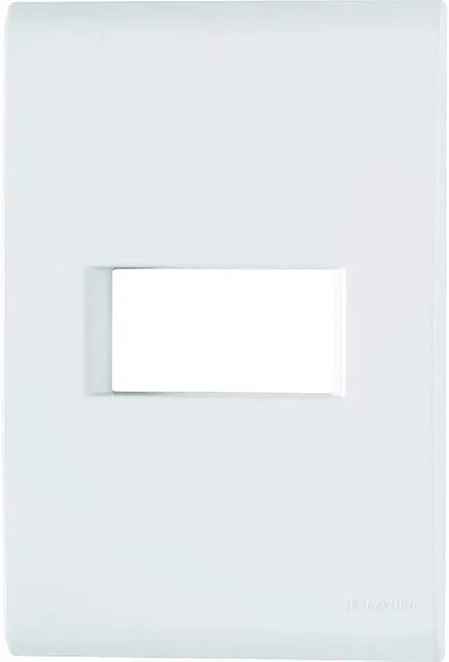 Placa Espelho 1 Tomada Liz 4x2 Eletro Tramontina 57106204