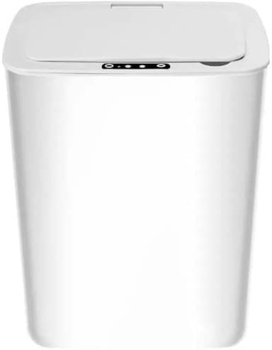 Lixeira Automatica Inteligente Com Sensor Branca 15 L