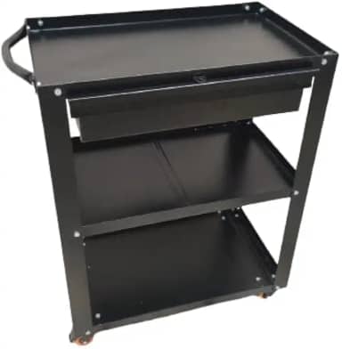 Carrinho de Ferramentas 3 Band c/Gaveta e Rodinhas Preto