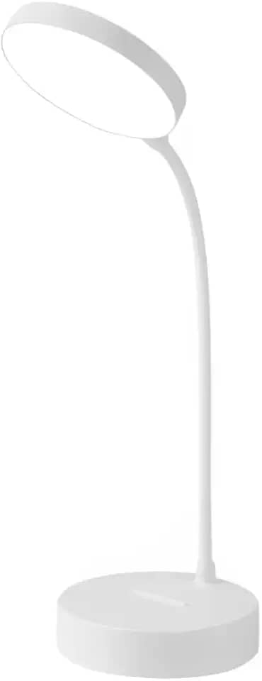 Luminária de Mesa Flexível Articulada Touch Recarregável 20 LEDs Bivolt para Estudo, Leitura e Escritório
