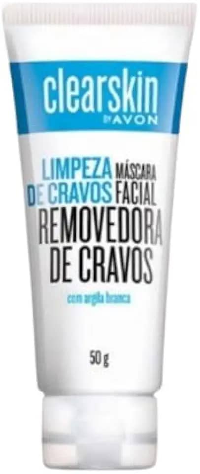 Mascara Facial Removedora de Cravos Clearskin Avon 50g