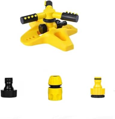 Irrigador De Jardim Aspersor Giratório 360 Pulverizador Água Pivo Irrigação1 Peça