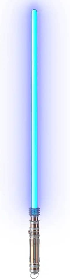 STAR WARS The Black Series Sabre de Luz Force FX Elite da Leia Organa, com LED e Som - F3904 - Hasbro, Cores variadas