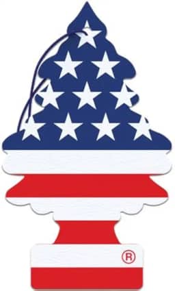 Aromatizador p/Carro Little Tree, Vanilla Pride EUA – Odorizador Automotivo - Longa Duração - Importado (3)