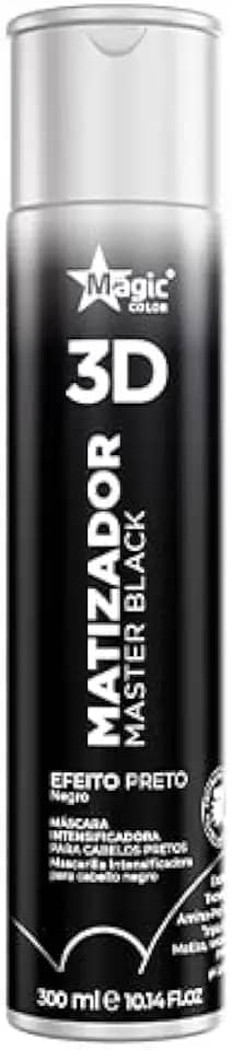 Matizador 3D Master Black 300Ml, Magic Color