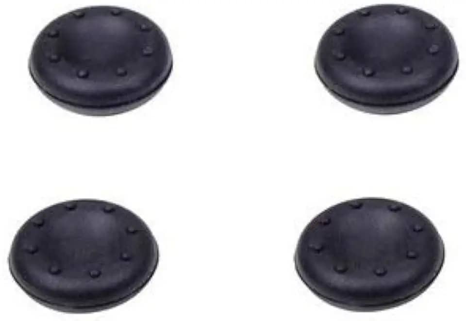 Kit 4 Grip Controle Joystick Joypad Ps4 Borracha Silicone Para Analógico Console Aparelho Video Game