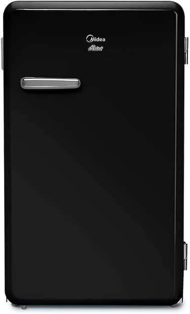 Frigobar Retrô, 95L, Preto, 220V, Midea, MRV10P2