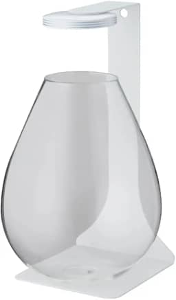 Aquaterrário de Vidro em Gota 6 litros LED 9W Bivolt Chihiros Terrarium Glass Pot