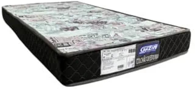 Colchão Espuma Solteiro GAZIN SONOLAR SUPREME D23 88x188x12cm Alta Durabilidade 100% Espuma Inmetro