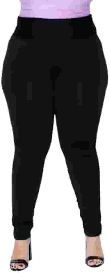 Calça Legging Plus Size G4, G5, G6 Suplex Fitness Academia Cintura Alta Feminino