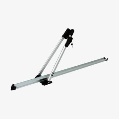 Suporte De Bicicleta Transbike Kiussi Modelo Tonale Antifurto (Prata)