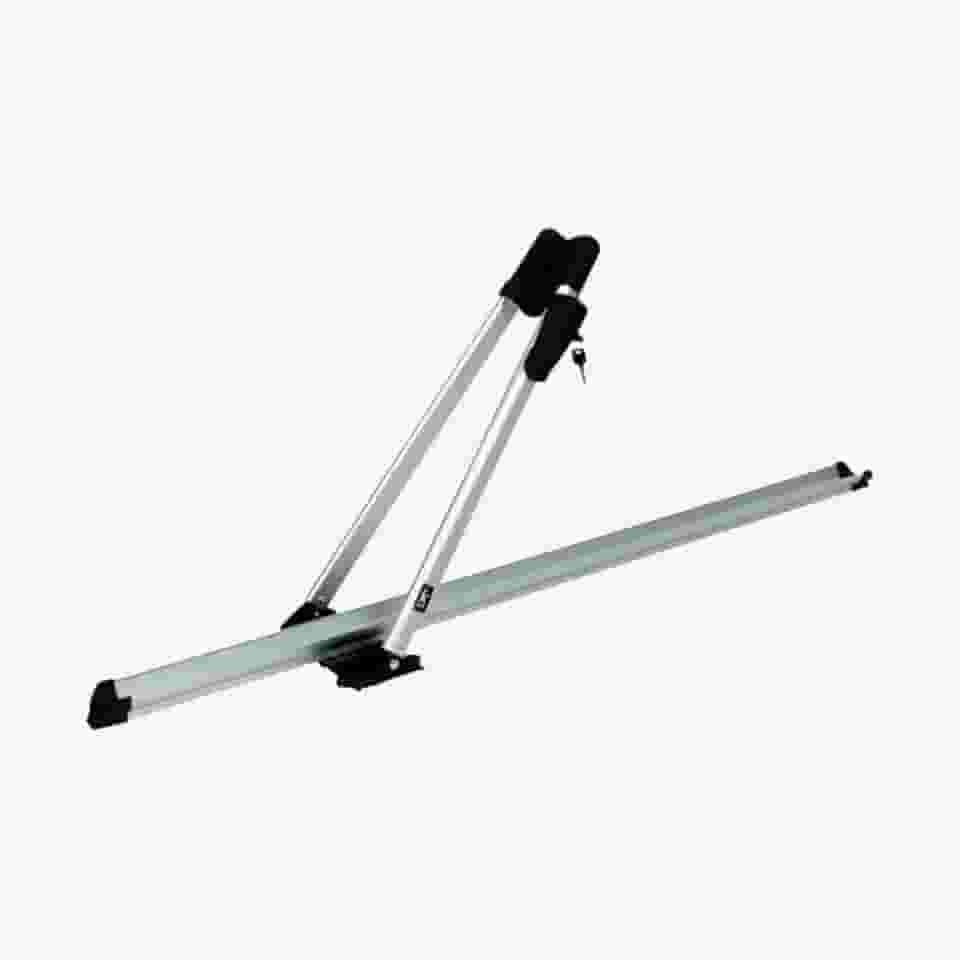 Suporte De Bicicleta Transbike Kiussi Modelo Tonale Antifurto (Prata)