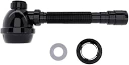 SIFAO PIA COZINHA TANQUE LAVATORIO COM COPO E CANOPLA PRETO BLUKIT 1,10 m