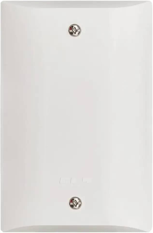 Kit 05 Espelho Placa Sem Furo Cego Para Tomada Interruptor Branca