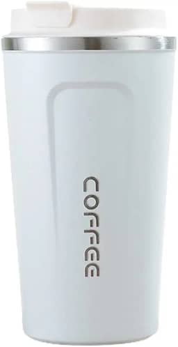 Copo Térmico Para Viagem Com Antivazamento Para Café/Chá/Cerveja 510ml (Branco)