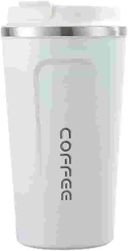 Copo Térmico Para Viagem Com Antivazamento Para Café/Chá/Cerveja 510ml (Branco)