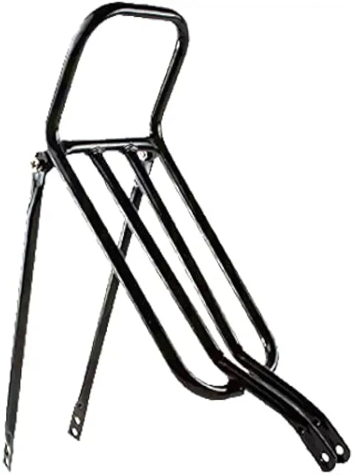 Bagageiro Garupa Bicicleta Mtb Tubo Rabetão Alto Preto