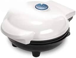 Mini Forno de Pizza para Waffles - Elétrico, Automático, 110V, Ideal para Café da Manhã (Branco)