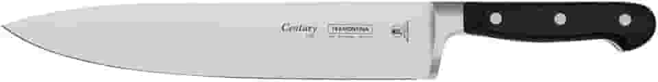 Faca Chef 10', Tramontina, Century 24011110, Preto