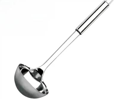 Concha NIX HOUSE Inox 30CM. Para Feijão E Sopas em geral Modelo Excelente Durabilidade, Belo Design, Com Alça para Pendurar