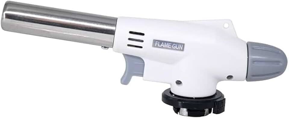 Maçarico Culinário Compacto; Perfeito Para Grelhar, Caramelizar e Finalizar Pratos. Fácil De Usar.