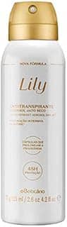 Boticario Desodorante Antitranspirante Aerossol Lily 75g/125ml