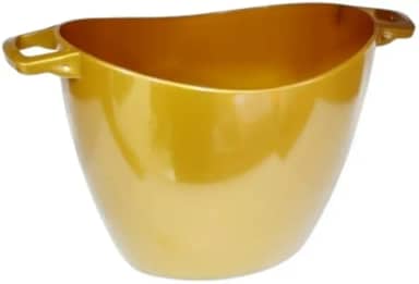 Balde De Gelo Champanheira Oval Acrílico 5 Litros(Dourado)
