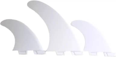 Jogo de Quilhas Encaixe Fcs2 Expans c/Quilhão Central para Pranchas Funboard e Softboard