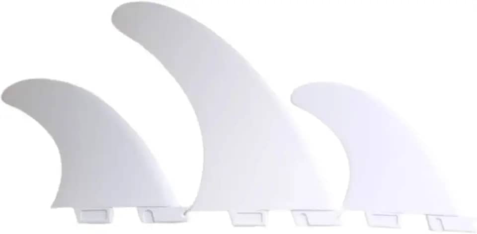 Jogo de Quilhas Encaixe Fcs2 Expans c/Quilhão Central para Pranchas Funboard e Softboard