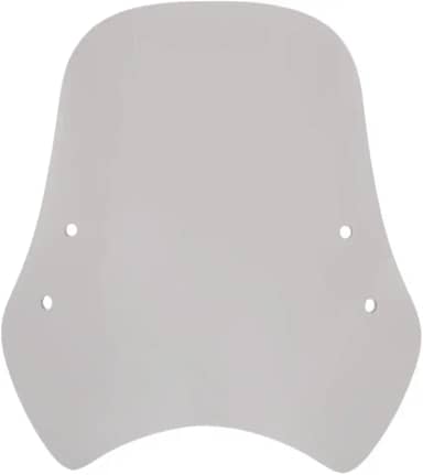 Acrílico Bolha Para-brisa Universal 30x30 Sem Ferragem Para Moto CRISTAL