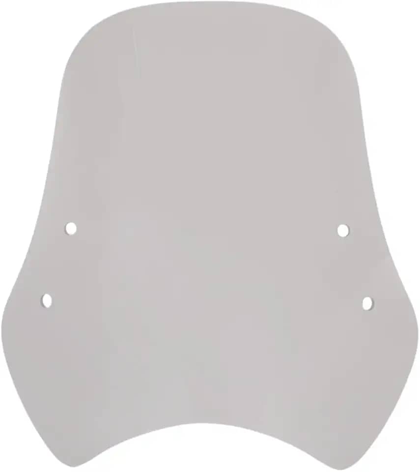 Acrílico Bolha Para-brisa Universal 30x30 Sem Ferragem Para Moto CRISTAL