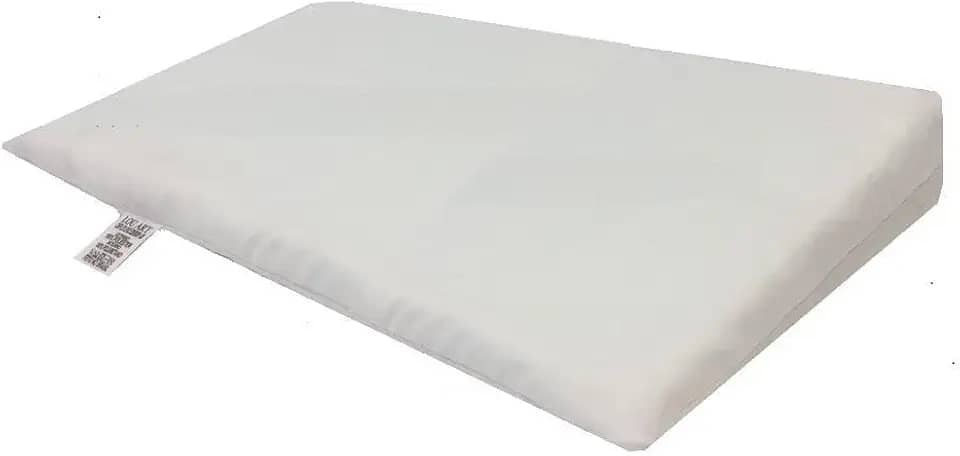 Travesseiro Anti Refluxo Lou Art Para Berço Branco