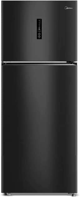 Geladeira Frost Free Duplex 463L Slim cor Black Inox Midea MD-RT645MTA281-127v