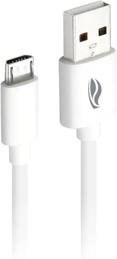 C3Tech Cabo USB para Micro USB Branco CB-M10WH 1Metro Compativel com Android Suporte a Carregamento e Transferência de Dados