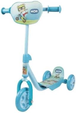 Patinete Infantil 3 Rodas Altura Ajustável 62-72cm, Suporta até 30kg, Base Antiderrapante