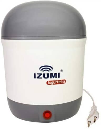 Iogurteira Elétrica Cinza Izumi Bivolt 1 Litro Modelo Novo!