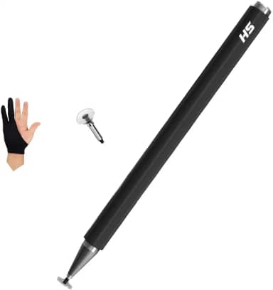 Caneta Stylus Universal para celulares e tablets (Preto)