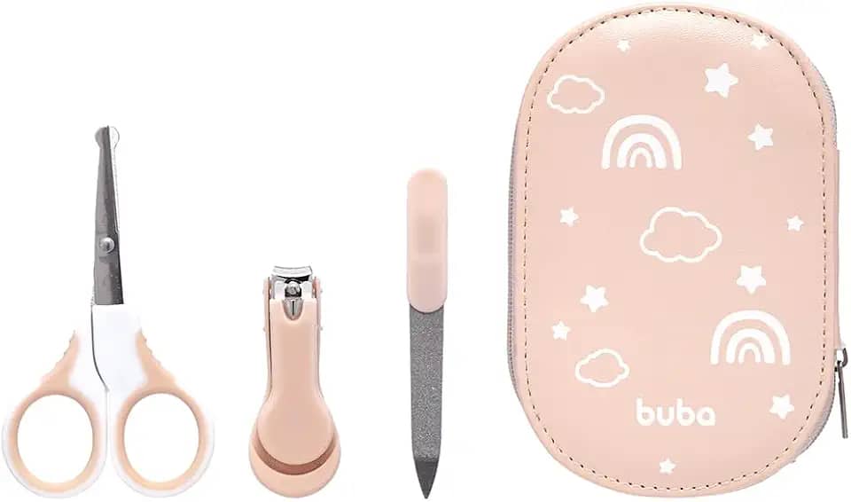 Buba, Kit Manicure Com Estojo Rosa
