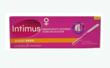 Intimus Absorvente Interno Sport Super, 1 pacote com 8 unidades