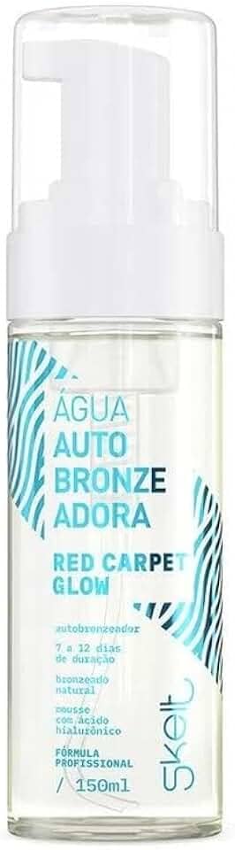 Água Auto Bronzeadora Mousse Profissional Hialurônico Skelt