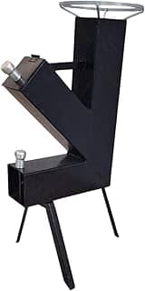 LAURINDOS, Rocket Stove, Fogão Foguete, Fogão A Lenha Portátil, Lazer