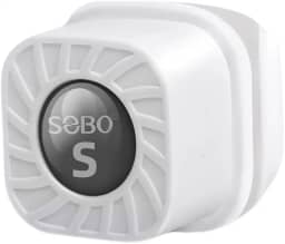 zcyslper Mini escova magnética de aquário com lâmina raspadora - removedor de sujeira de aquário para pequenos tanques de vidro/acrílico, seguro para betta e camarão (5-20 galões) (pequeno)