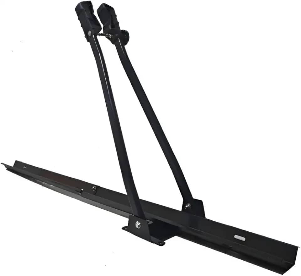 TRUE UP Suporte Transbike de Calha, Rack para Teto, Universal, Preto, para Transporte de Bicicleta